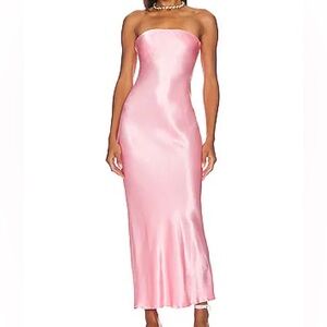 NWT SNDYS. Strapless Pink Dress